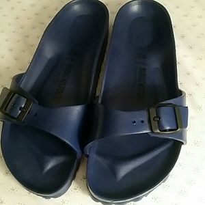 Birkenstock Madrid sandals.